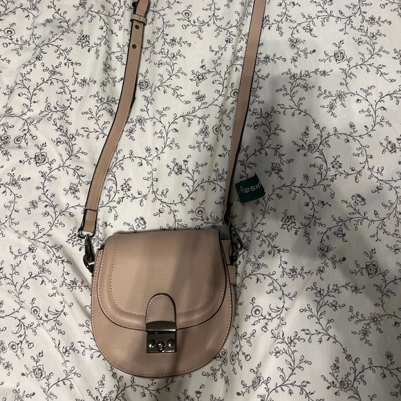 Beige/pink purse - Picture 1 of 2